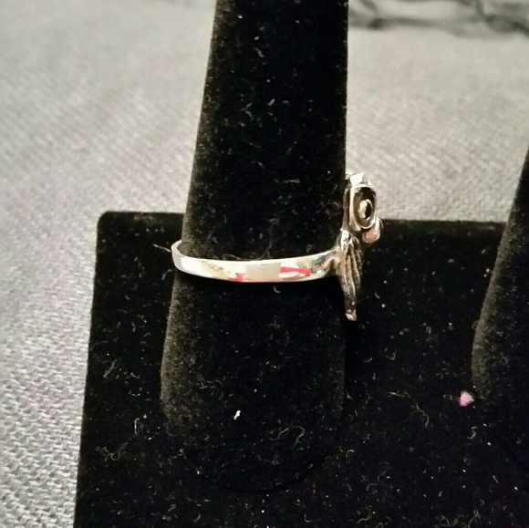 .925 Sterling Silver Owl Ring - Picture 3 of 8